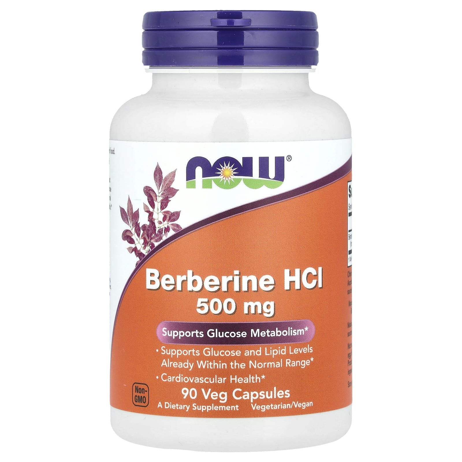 NOW Foods — Berberine HCl 500mg