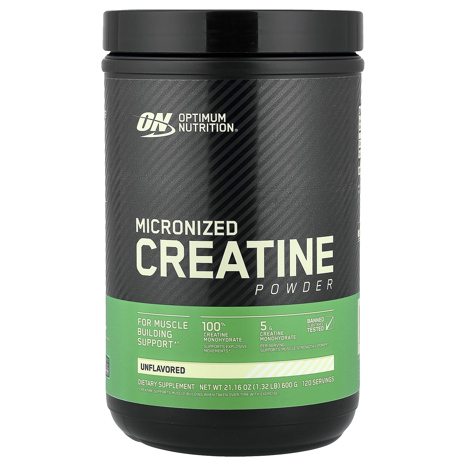 Optimum Nutrition — Micronized Creatine Powder 600g