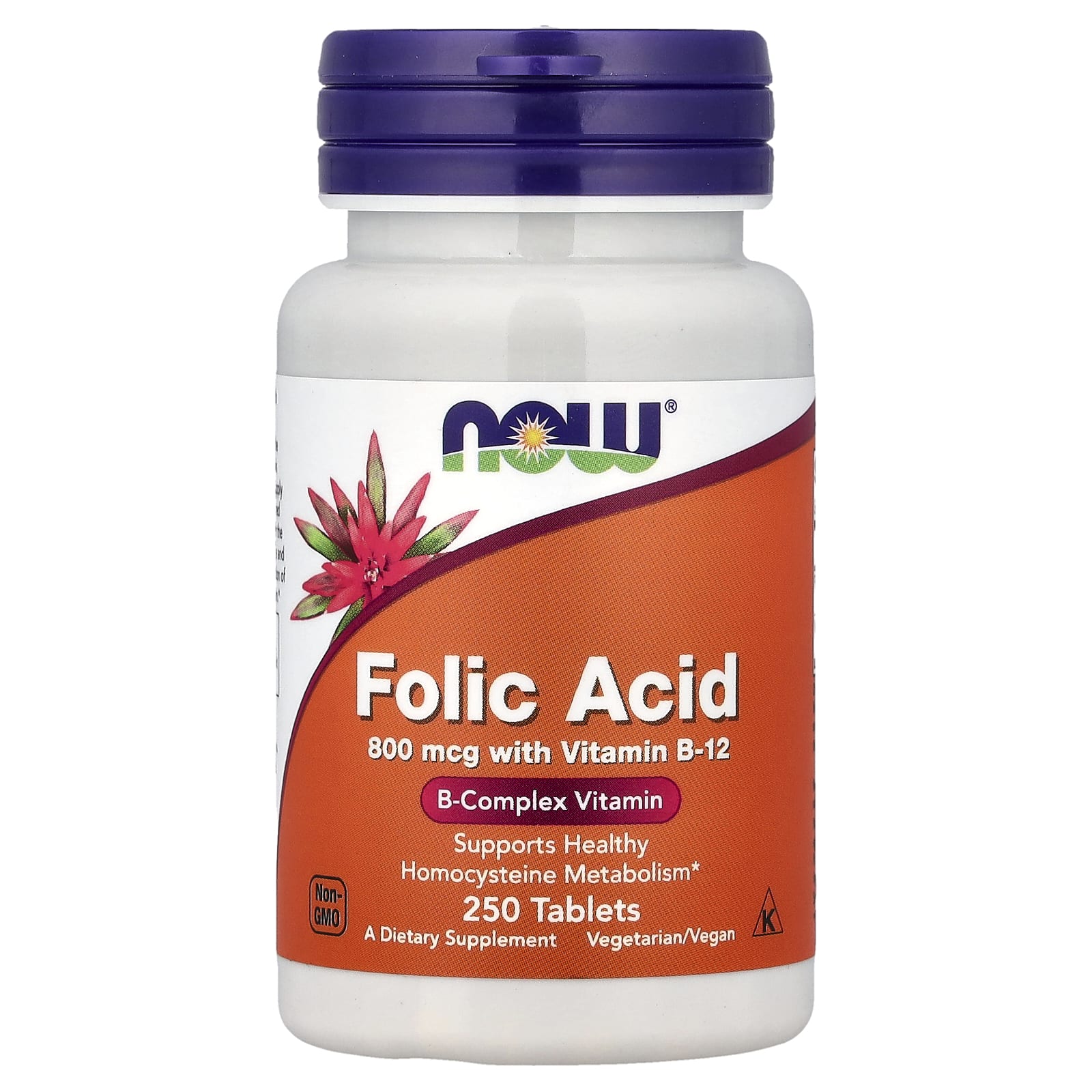 NOW Foods — Folic Acid 800mcg