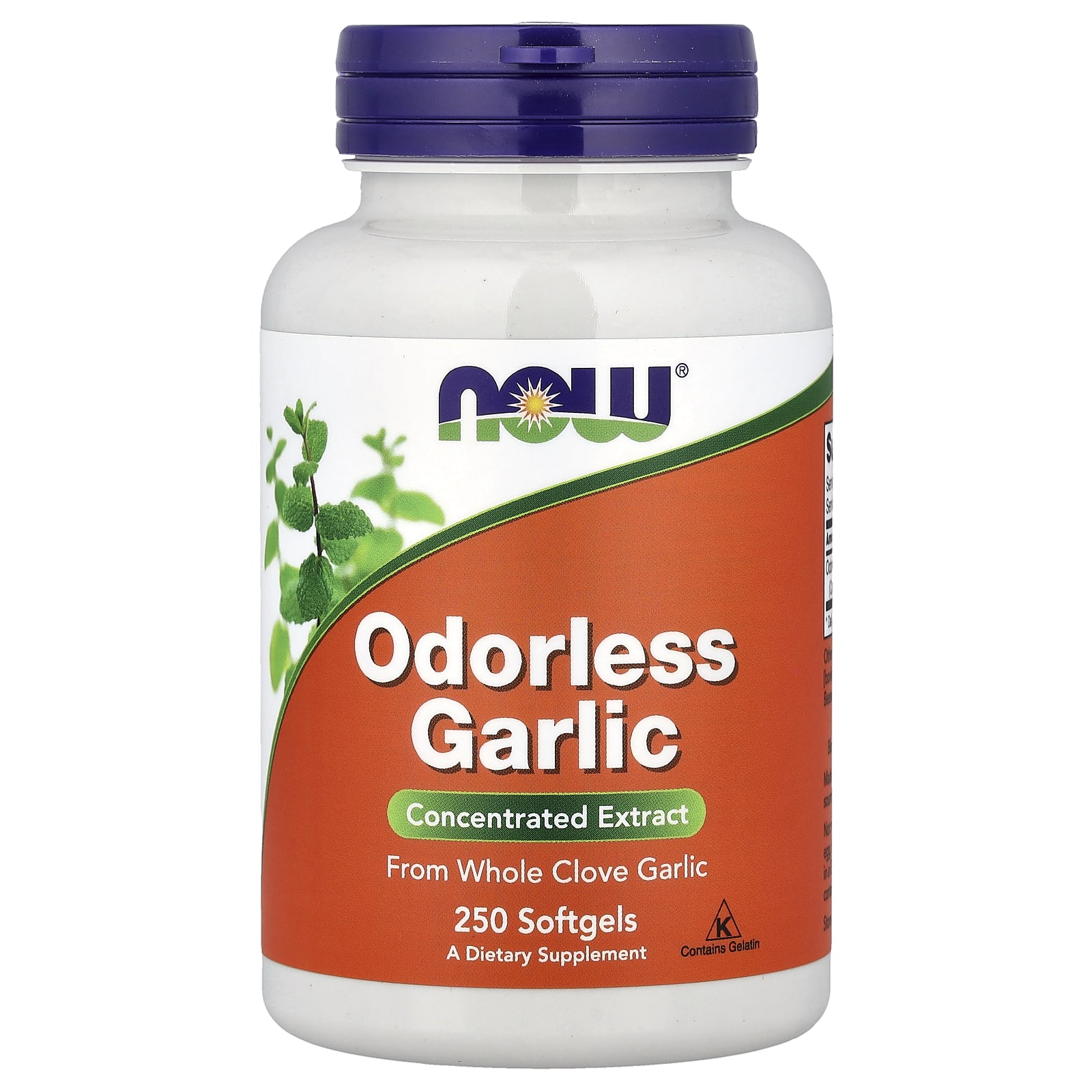 NOW Foods — Odorless Garlic