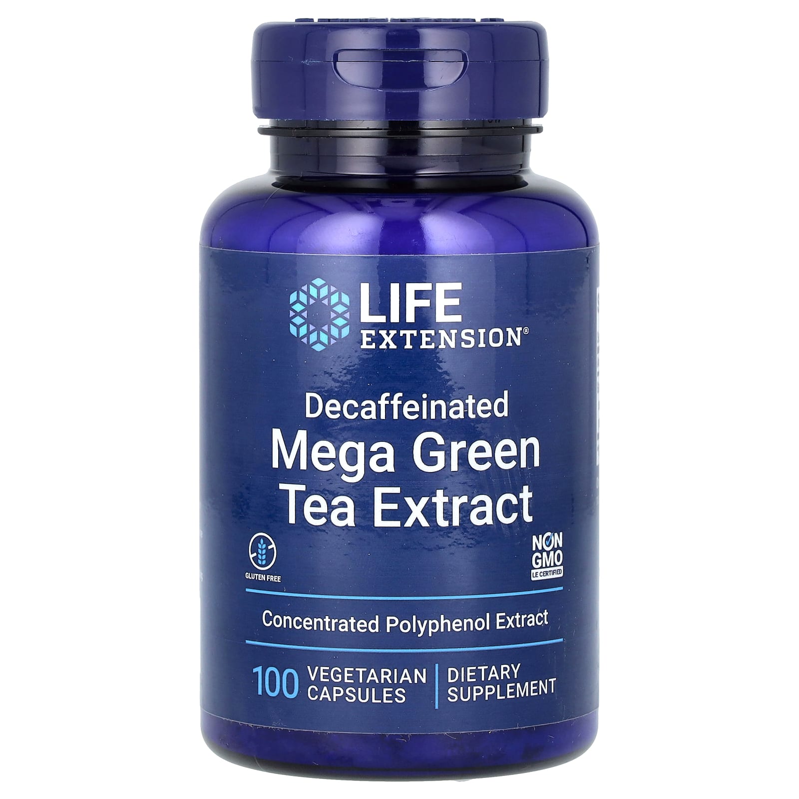 Life Extension — Mega Green Tea Extract 725mg (디카페인)