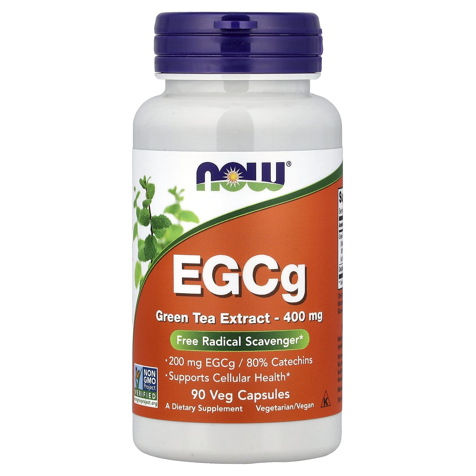 NOW Foods — EGCg Green Tea Extract 400mg