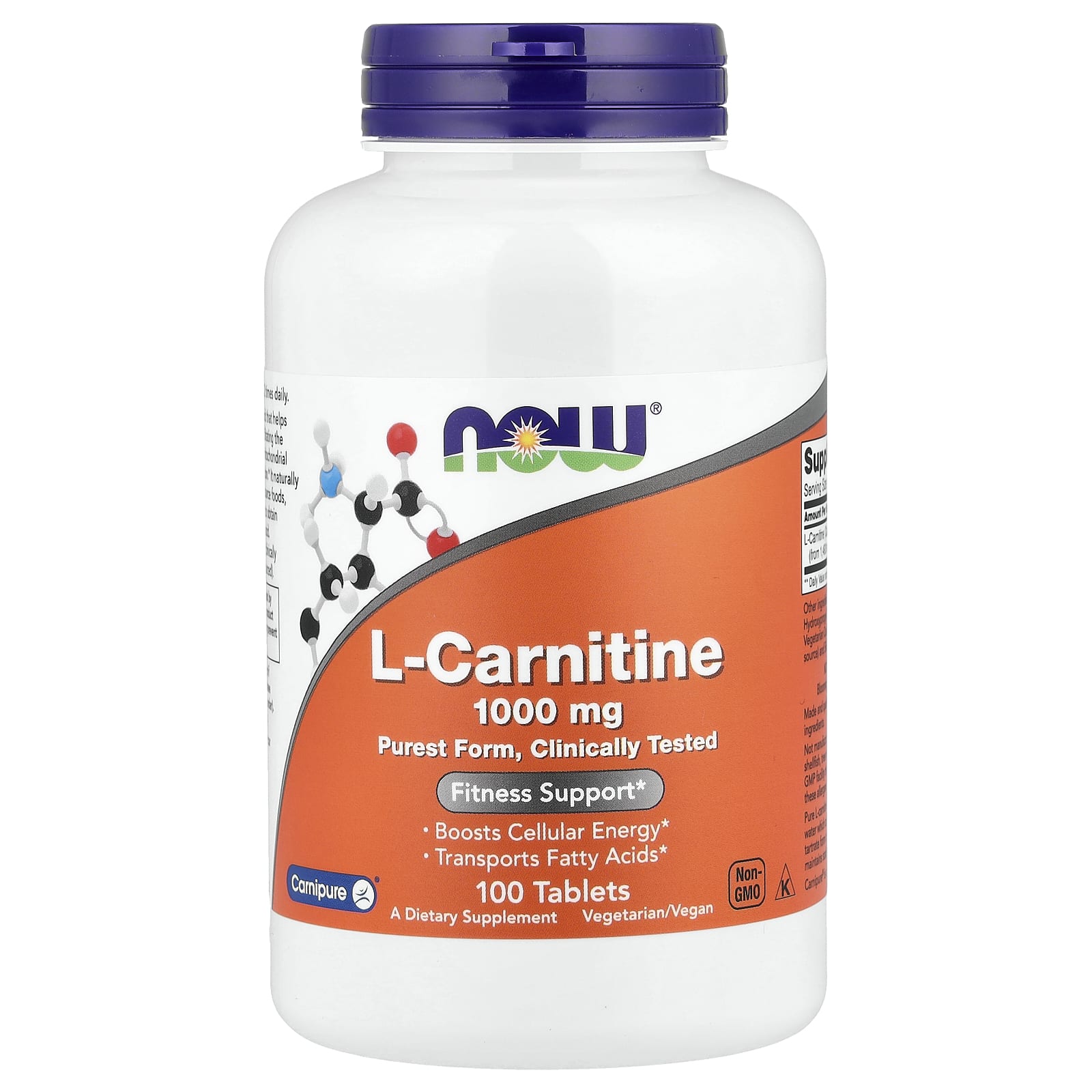 NOW Foods — L-Carnitine 1,000mg