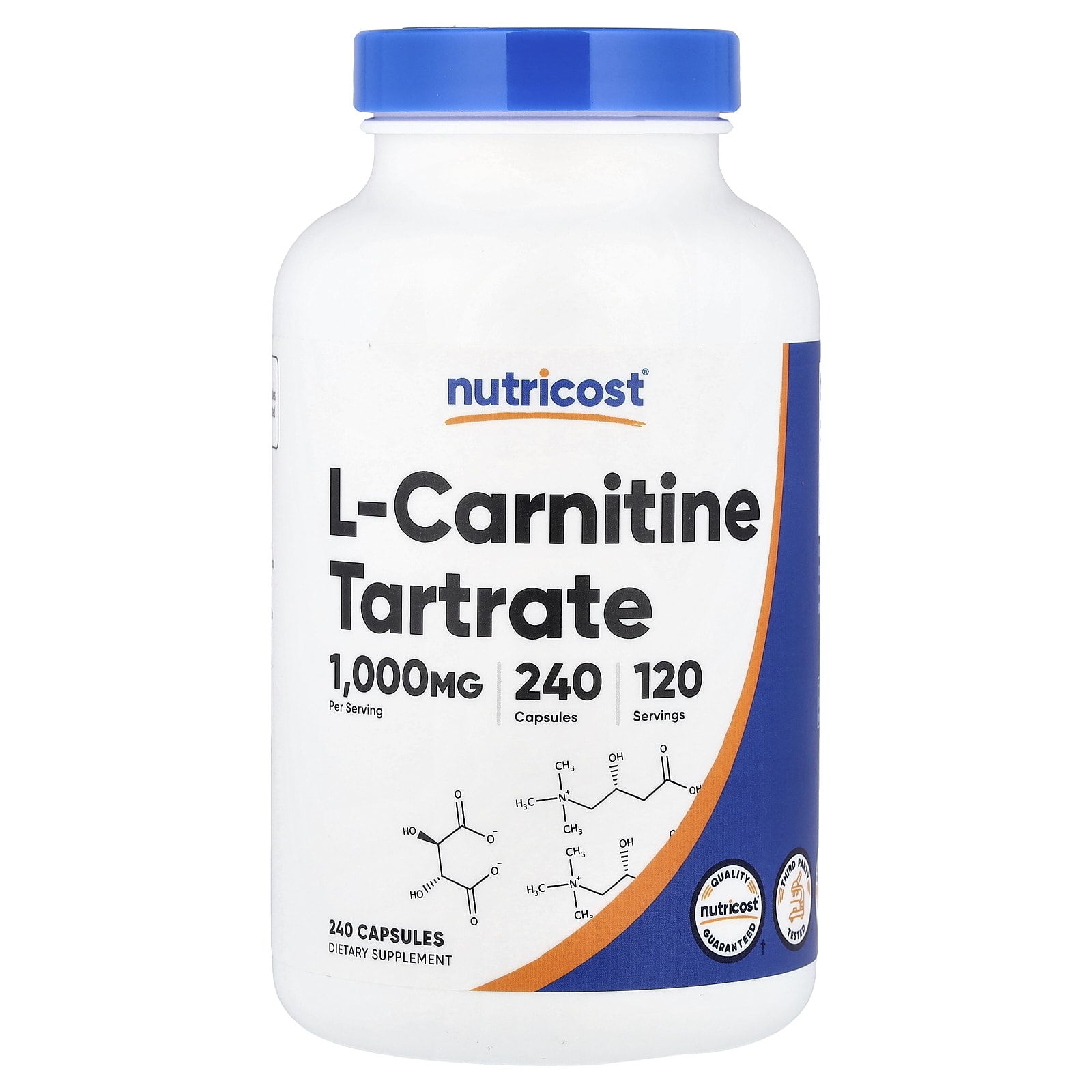 Nutricost — L-Carnitine Tartrate 500mg