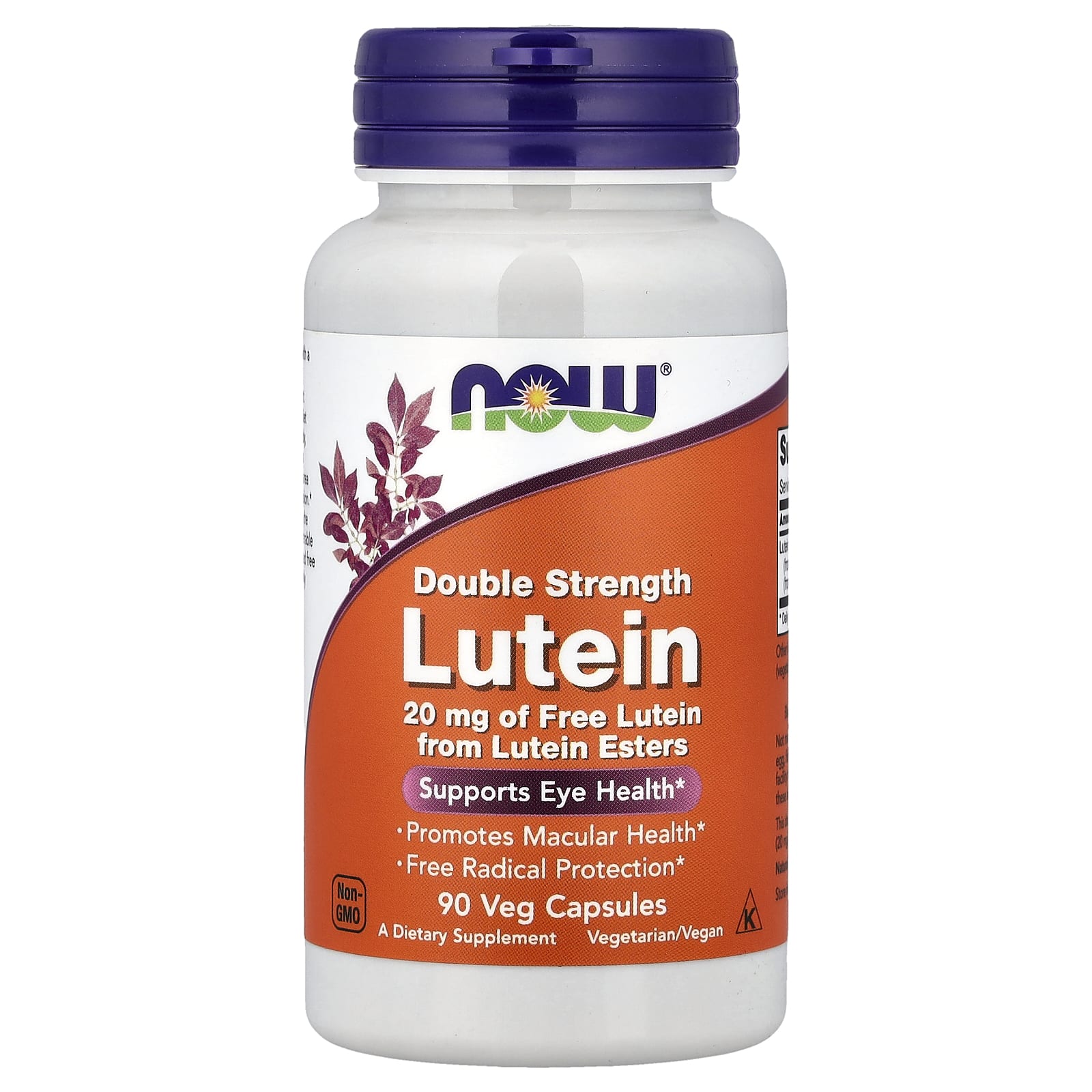 NOW Foods — Lutein 20mg