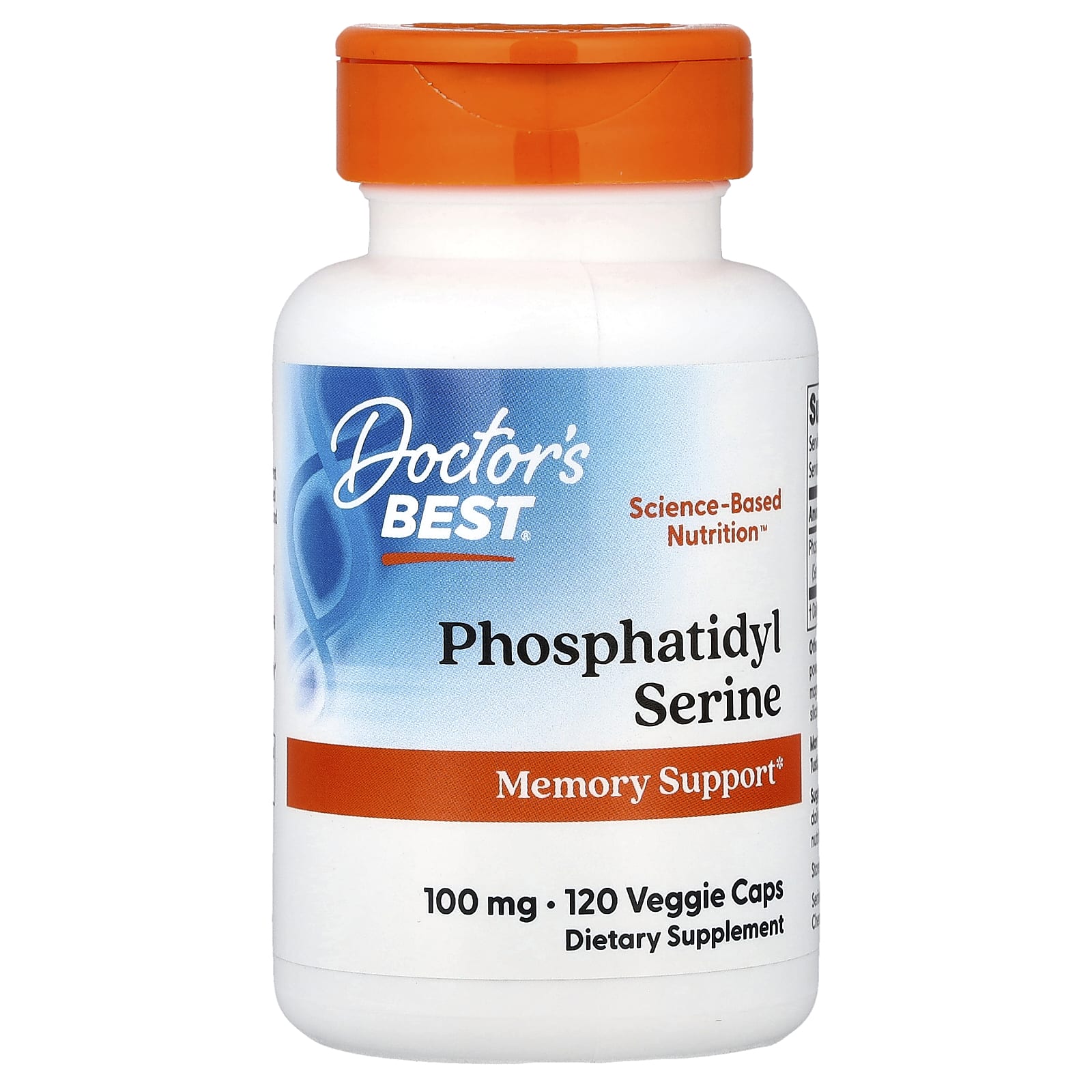Doctor's Best — Phosphatidylserine 100mg
